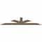 Ekena Millwork Richland Smooth Timber Gable Bracket, Douglas Fir, 84"W x 21"H x 1 1/2"D x 5 1/2"F, 6/12 Pitch GBW084X21X0206RIC00SDF - alternate 5
